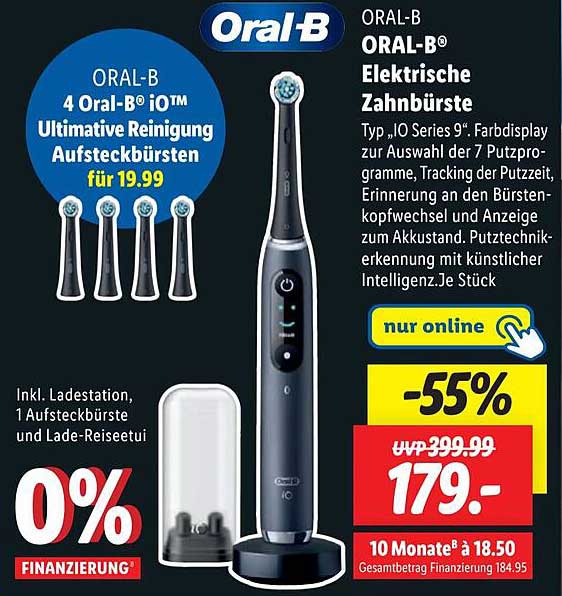 Oral-B Elektrische Zahnbürste