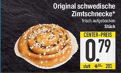 Original schwedische Zimtschnecke*