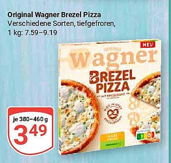 Original Wagner Brezel Pizza