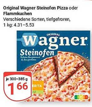 Original Wagner Steinofen Pizza oder Flammkuchen