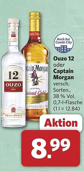 Ouzo 12 oder Captain Morgan