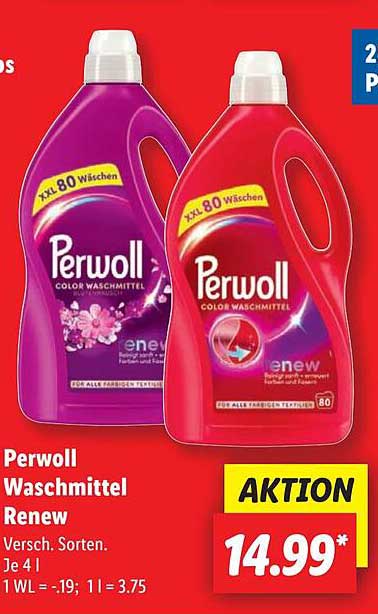 Perwoll Waschmittel Renew