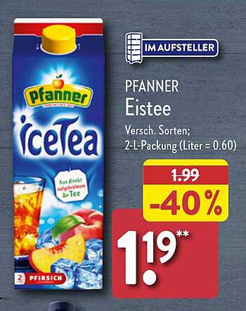 Pfanner Eistee