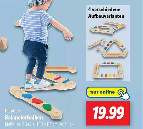 Playtive Balancierbalken