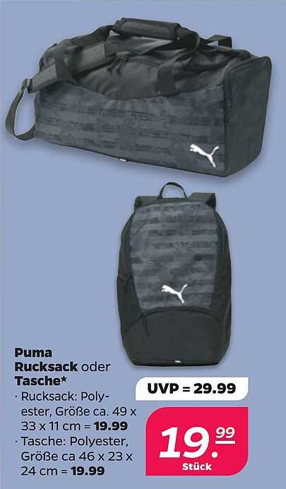 Puma Rucksack oder Tasche