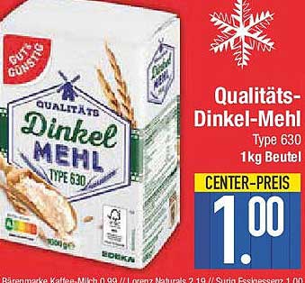 Qualitäts-Dinkel-Mehl