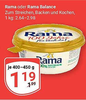 Rama oder Rama Balance