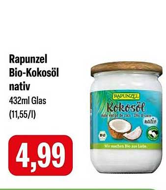 Rapunzel Bio-Kokosöl nativ