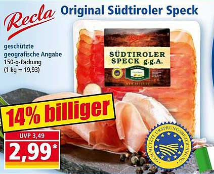 Recla Original Südtiroler Speck