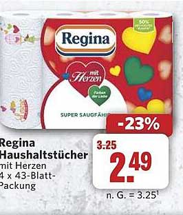 Regina Haushaltstücher mit Herzen