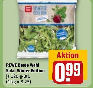 REWE Beste Wahl Salat Winter Edition