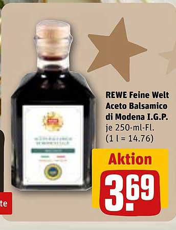 REWE Feine Welt Aceto Balsamico di Modena I.G.P.