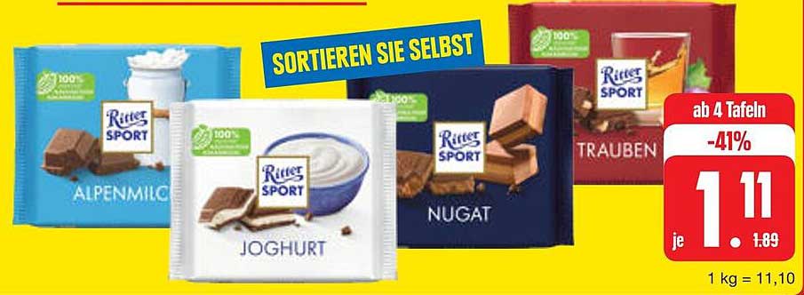 Ritter Sport Joghurt