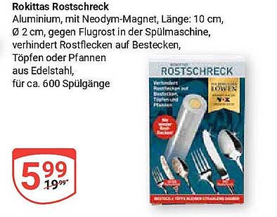 Rokititas Rostschreck