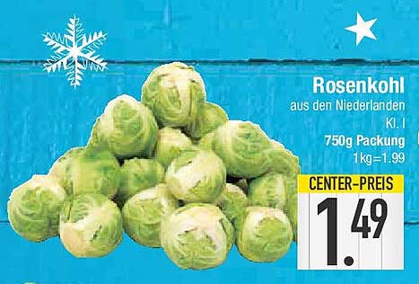 Rosenkohl aus den Niederlanden