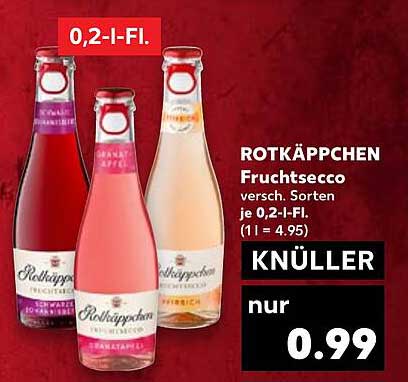 ROTKÄPPCHEN Fruchtsecco