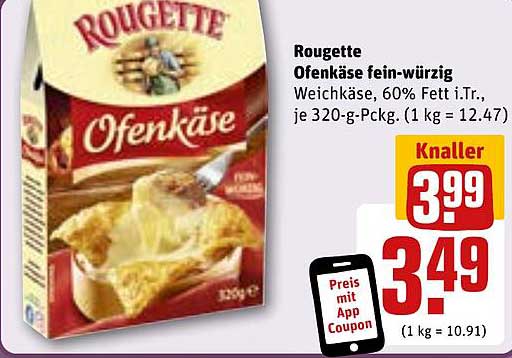 Rougette Ofenkäse fein-würzig