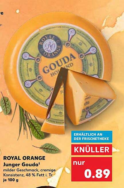 ROYAL ORANGE Junger Gouda