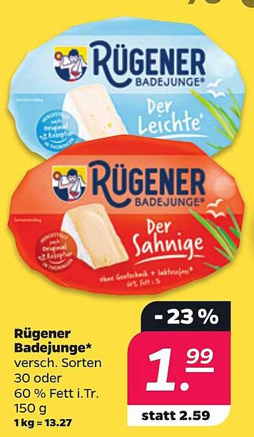 Rügener Badejunge Der Leichte oder Der Sahninge