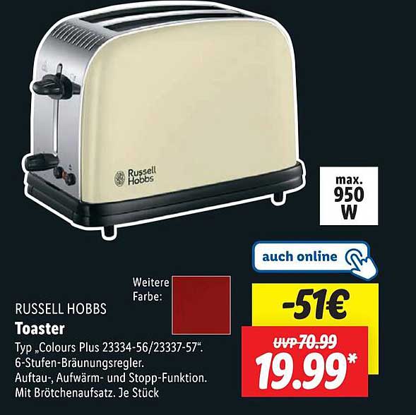 RUSSELL HOBBS Toaster