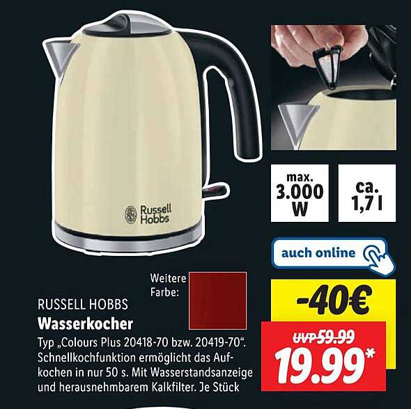 RUSSELL HOBBS Wasserkocher