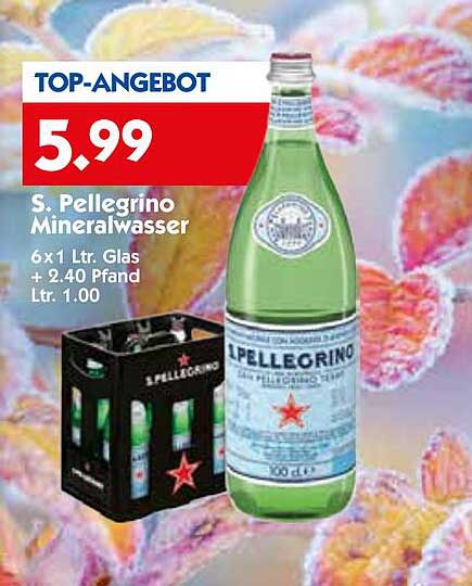 S. Pellegrino Mineralwasser