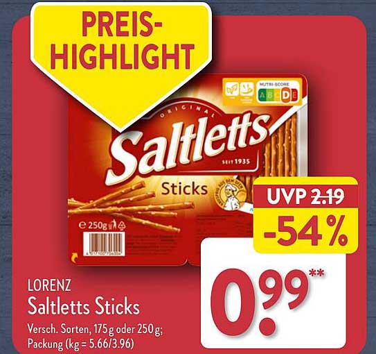 Saltletts Sticks