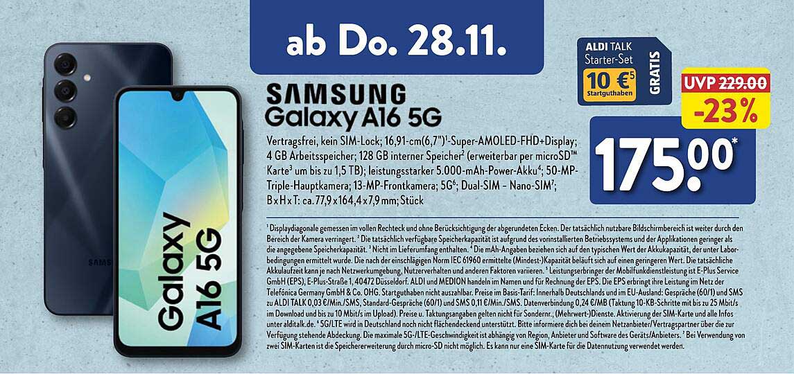 SAMUNG Galaxy A16 5G