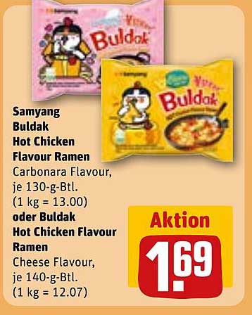 Samyang Buldak Hot Chicken Flavour Ramen