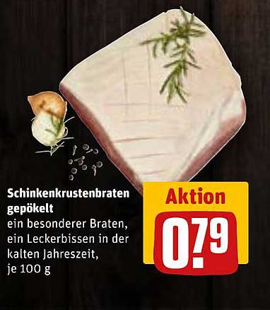 Schinkenkrustenbraten gepöckelt