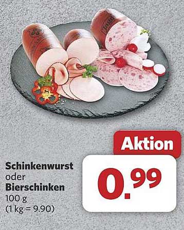 Schinkenwurst oder Bierschinken