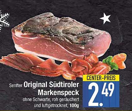 Senfter Original Südtiroler Markenspeck