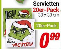 Servietten 20er-Pack