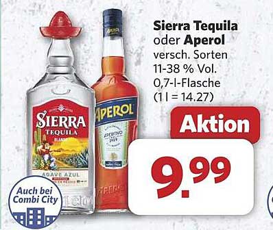 Sierra Tequila oder Aperol