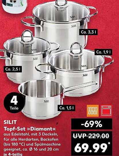 SILIT Topf-Set »Diamant«