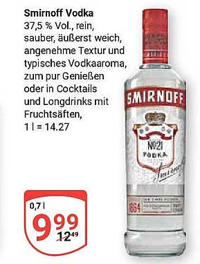 Smirnoff Vodka