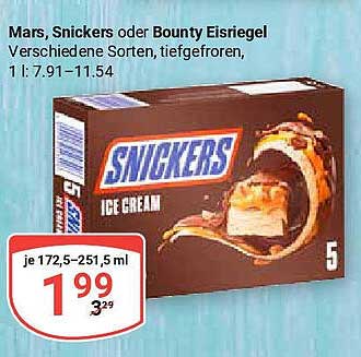 Snickers Eiscreme