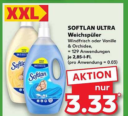 SOFTLAN ULTRA Weichspüler