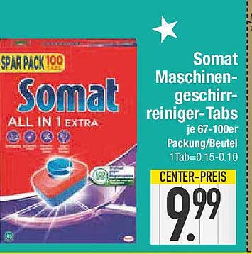 Somat Maschinen-geschirr-reiniger-Tabs