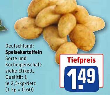 Speisekartoffeln