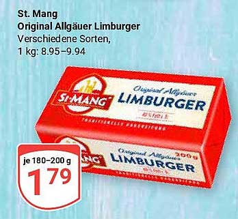 St. Mang Original Allgäuer Limburger