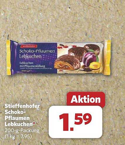 Stieffenhofer Schoko-Pflaumen Lebkuchen