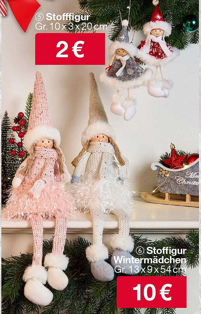 Stofffigur  
Stofffigur Wintermädchen