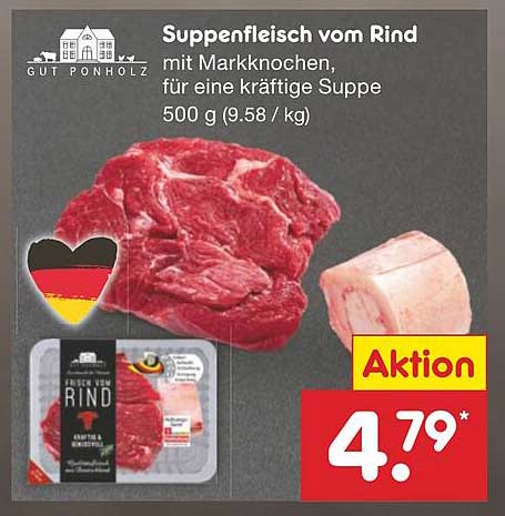 Suppenfleisch vom Rind