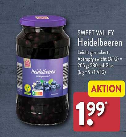 Sweet Valley Heidelbeeren