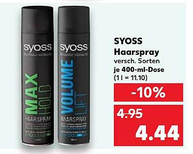 SYOSS Haarspray