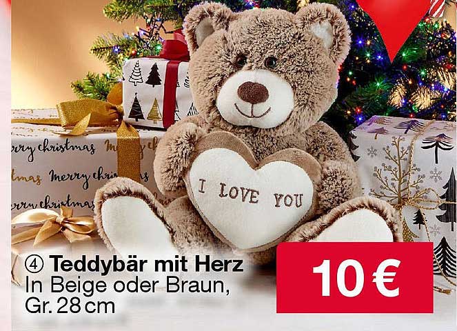 Teddybär mit Herz