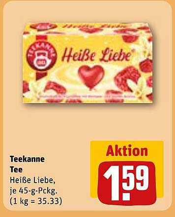 Teekanne Heiße Liebe