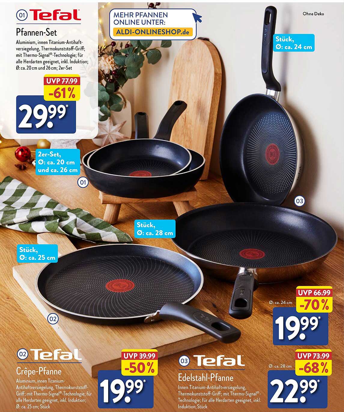 Tefal Pfannen-Set