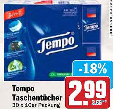 Tempo Taschentücher